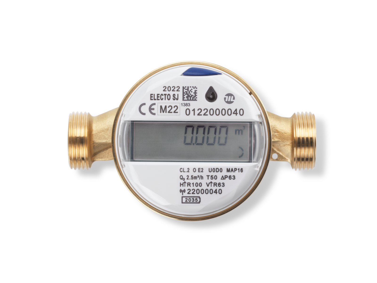 Maddalena ELECTO SJ Water Meter. WRAS & MID Approved.