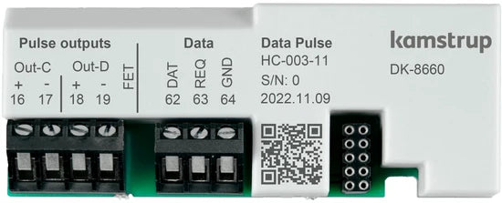 HC-003-11: Kamstrup Data + Pulse Output Module