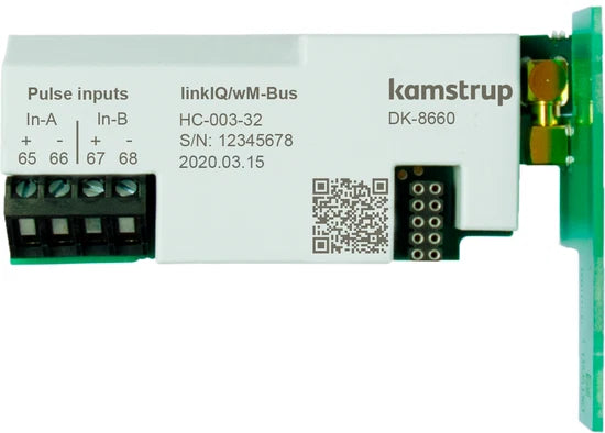 HC-003-32: Kamstrup Wireless M-Bus + 2 pulse inputs