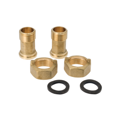 1/2" BSP (DN15) Water Meter Union & Washer Set