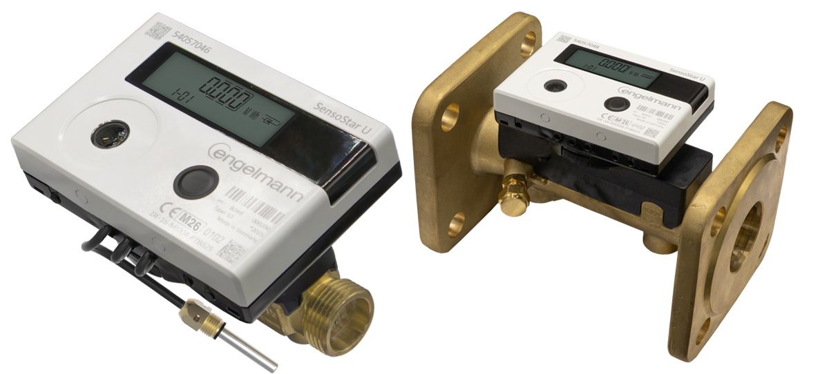 Engelmann SensoStar U Heat Meter. 3/4" BSP qp 2.5m3/hr. M-Bus.