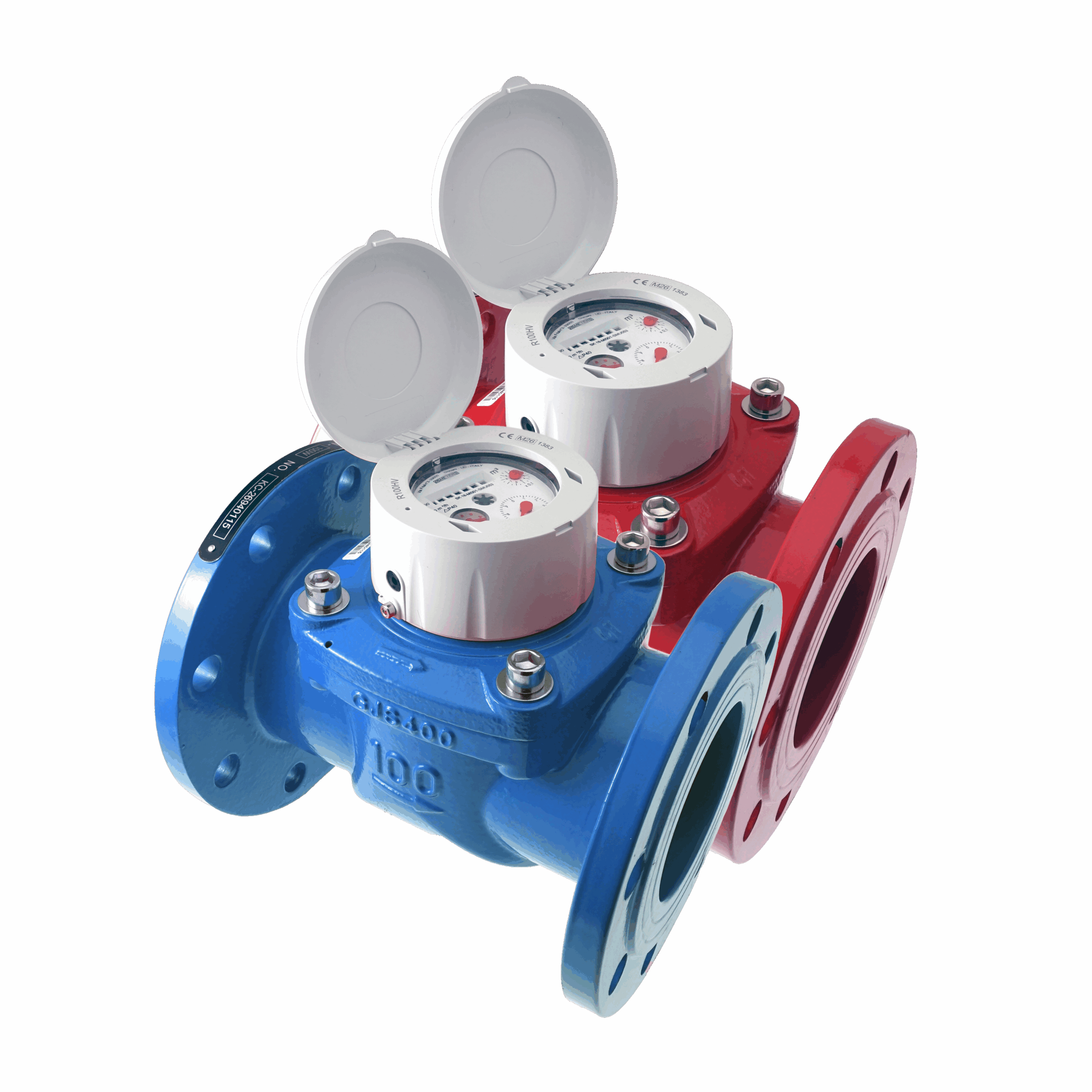 BMeters WDE-K50 Water Meter. WRAS & MID Approved.