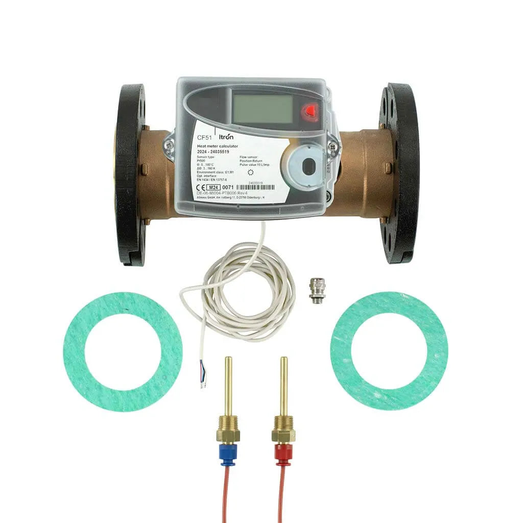 Itron Axonic DN100 PN25 ultrasonic flow meter - view 1